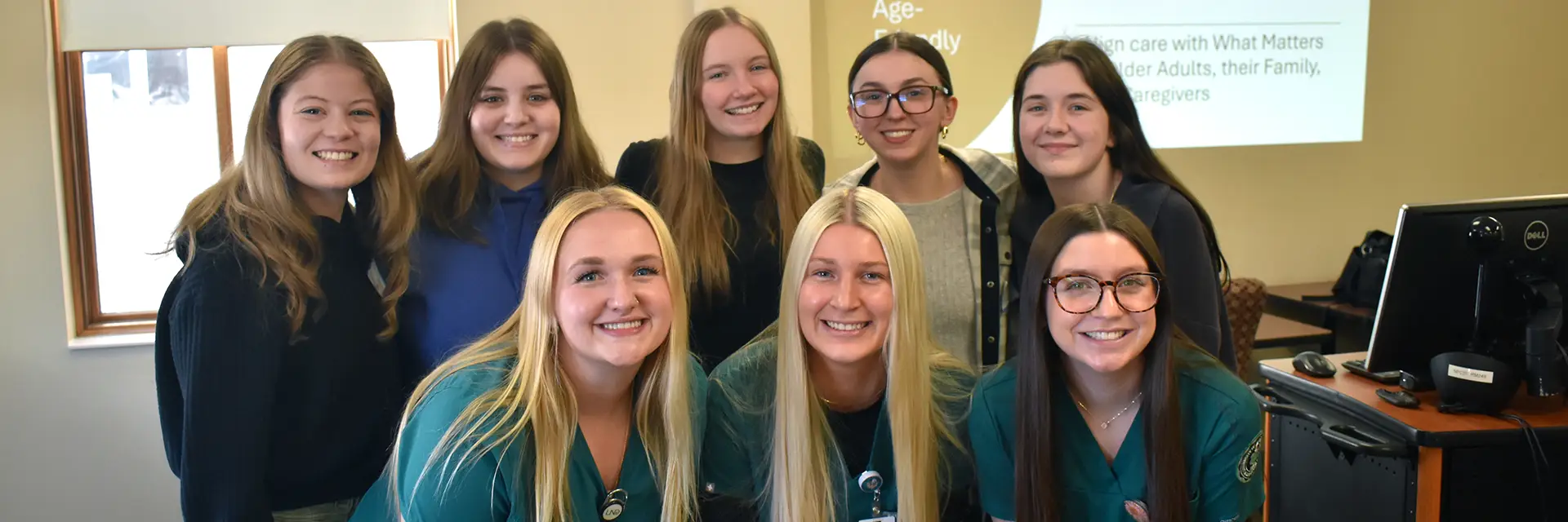 Students enrolled in the 2026 January cohort pose for a group picture